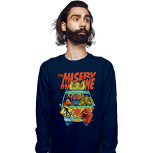 Load image into Gallery viewer, Secret_Shirts Long Sleeve Shirts, Unisex / Small / Navy Misery Machine