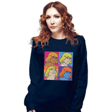 Load image into Gallery viewer, Shirts Long Sleeve Shirts, Unisex / Small / Navy Fabulous Secret