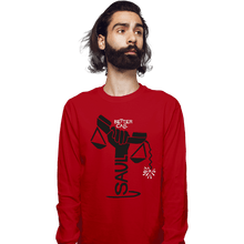 Load image into Gallery viewer, Daily_Deal_Shirts Long Sleeve Shirts, Unisex / Small / Red Saul On Saul