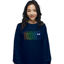 Load image into Gallery viewer, Secret_Shirts Long Sleeve Shirts, Unisex / Small / Navy Trails