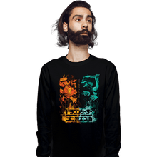 Load image into Gallery viewer, Daily_Deal_Shirts Long Sleeve Shirts, Unisex / Small / Black Dragon VS Beast