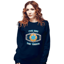 Load image into Gallery viewer, Secret_Shirts Long Sleeve Shirts, Unisex / Small / Navy Matrix Power