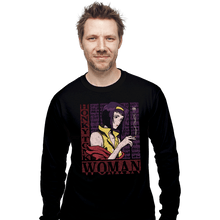 Load image into Gallery viewer, Shirts Long Sleeve Shirts, Unisex / Small / Black Honky Tonk Woman