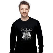 Load image into Gallery viewer, Daily_Deal_Shirts Long Sleeve Shirts, Unisex / Small / Black Vitruvian Moon Knight