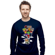 Load image into Gallery viewer, Shirts Long Sleeve Shirts, Unisex / Small / Navy Excelsior!