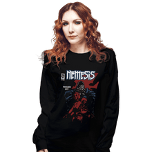 Load image into Gallery viewer, Secret_Shirts Long Sleeve Shirts, Unisex / Small / Black Nemesis Comic