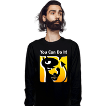 Load image into Gallery viewer, Shirts Long Sleeve Shirts, Unisex / Small / Black You Can Do It