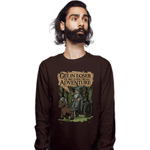 Load image into Gallery viewer, Daily_Deal_Shirts Long Sleeve Shirts, Unisex / Small / Dark Chocolate Middle Earth Adventure