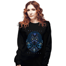 Load image into Gallery viewer, Daily_Deal_Shirts Long Sleeve Shirts, Unisex / Small / Black Wakanda Forever