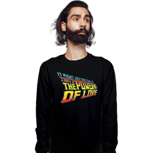 Load image into Gallery viewer, Daily_Deal_Shirts Long Sleeve Shirts, Unisex / Small / Black Power Of Love