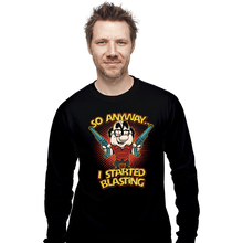 Load image into Gallery viewer, Shirts Long Sleeve Shirts, Unisex / Small / Black Blasting