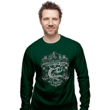 Load image into Gallery viewer, Sold_Out_Shirts Long Sleeve Shirts, Unisex / Small / Forest Team Slytherin
