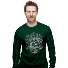 Load image into Gallery viewer, Sold_Out_Shirts Long Sleeve Shirts, Unisex / Small / Forest Team Slytherin