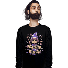 Load image into Gallery viewer, Shirts Long Sleeve Shirts, Unisex / Small / Black Will The Wise