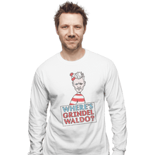 Load image into Gallery viewer, Shirts Long Sleeve Shirts, Unisex / Small / White Where's Grindelwaldo