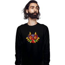 Load image into Gallery viewer, Secret_Shirts Long Sleeve Shirts, Unisex / Small / Black Majora Splash