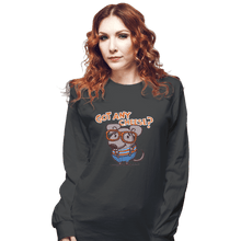 Load image into Gallery viewer, Shirts Long Sleeve Shirts, Unisex / Small / Charcoal Got Any Cheese
