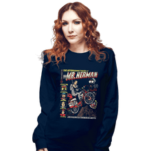 Load image into Gallery viewer, Daily_Deal_Shirts Long Sleeve Shirts, Unisex / Small / Navy Astonishing Adventures