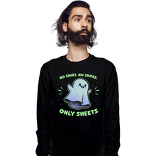 Load image into Gallery viewer, Secret_Shirts Long Sleeve Shirts, Unisex / Small / Black Only Sheets