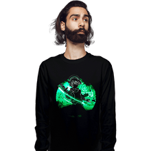 Load image into Gallery viewer, Daily_Deal_Shirts Long Sleeve Shirts, Unisex / Small / Black Earth Bender Orb