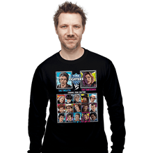 Load image into Gallery viewer, Daily_Deal_Shirts Long Sleeve Shirts, Unisex / Small / Black Time Fighters 12th vs 13th
