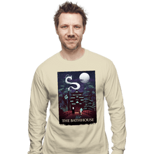 Load image into Gallery viewer, Daily_Deal_Shirts Long Sleeve Shirts, Unisex / Small / Natural Visit The Bathhouse