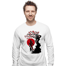 Load image into Gallery viewer, Shirts Long Sleeve Shirts, Unisex / Small / White Guardian Under The Sun