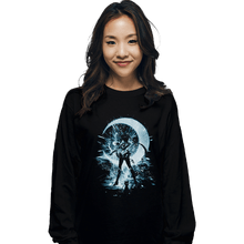 Load image into Gallery viewer, Shirts Long Sleeve Shirts, Unisex / Small / Black Sailor Storm