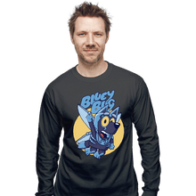 Load image into Gallery viewer, Daily_Deal_Shirts Long Sleeve Shirts, Unisex / Small / Charcoal Bluey Bug