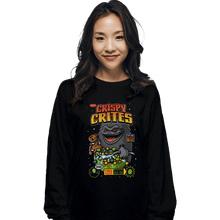 Load image into Gallery viewer, Daily_Deal_Shirts Long Sleeve Shirts, Unisex / Small / Black Crispy Crites
