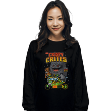 Load image into Gallery viewer, Daily_Deal_Shirts Long Sleeve Shirts, Unisex / Small / Black Crispy Crites
