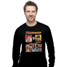 Load image into Gallery viewer, Shirts Long Sleeve Shirts, Unisex / Small / Black Tom Hanks Fighter