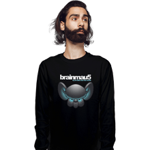 Load image into Gallery viewer, Shirts Long Sleeve Shirts, Unisex / Small / Black Brainmau5