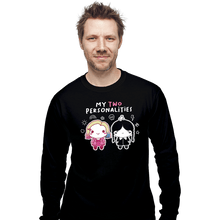 Load image into Gallery viewer, Daily_Deal_Shirts Long Sleeve Shirts, Unisex / Small / Black My Two Personalities
