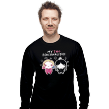 Load image into Gallery viewer, Daily_Deal_Shirts Long Sleeve Shirts, Unisex / Small / Black My Two Personalities