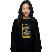 Load image into Gallery viewer, Shirts Long Sleeve Shirts, Unisex / Small / Black Tarot The Lovers
