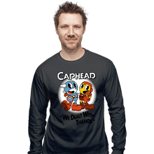 Load image into Gallery viewer, Daily_Deal_Shirts Long Sleeve Shirts, Unisex / Small / Charcoal Caphead