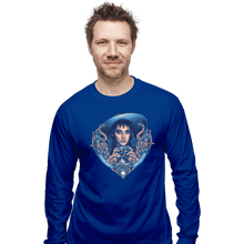 Load image into Gallery viewer, Daily_Deal_Shirts Long Sleeve Shirts, Unisex / Small / Royal Blue The Goth Bride
