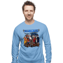 Load image into Gallery viewer, Daily_Deal_Shirts Long Sleeve Shirts, Unisex / Small / Powder Blue Welcome To Time Con