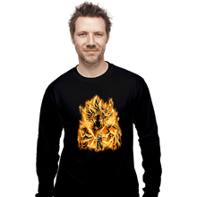 Load image into Gallery viewer, Daily_Deal_Shirts Long Sleeve Shirts, Unisex / Small / Black Golden Ultrainstinct