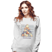 Load image into Gallery viewer, Shirts Long Sleeve Shirts, Unisex / Small / White Maslow&#39;s Purramyd
