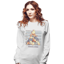Load image into Gallery viewer, Shirts Long Sleeve Shirts, Unisex / Small / White Maslow's Purramyd