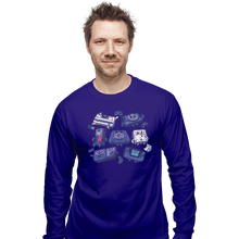 Load image into Gallery viewer, Shirts Long Sleeve Shirts, Unisex / Small / Violet Segies