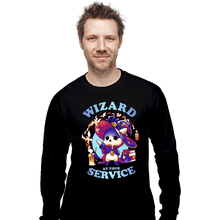 Load image into Gallery viewer, Daily_Deal_Shirts Long Sleeve Shirts, Unisex / Small / Black Wizard's Call