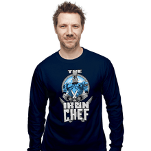 Load image into Gallery viewer, Daily_Deal_Shirts Long Sleeve Shirts, Unisex / Small / Navy The Iron Chef