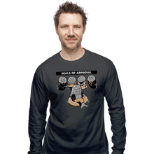 Load image into Gallery viewer, Secret_Shirts Long Sleeve Shirts, Unisex / Small / Charcoal Seals Of Approval