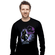 Load image into Gallery viewer, Shirts Long Sleeve Shirts, Unisex / Small / Black We're All Mad Here