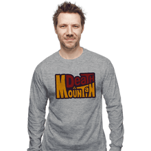 Load image into Gallery viewer, Secret_Shirts Long Sleeve Shirts, Unisex / Small / Sports Grey Mountain Death
