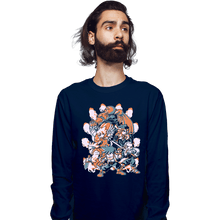 Load image into Gallery viewer, Secret_Shirts Long Sleeve Shirts, Unisex / Small / Navy Battle Of Destiny