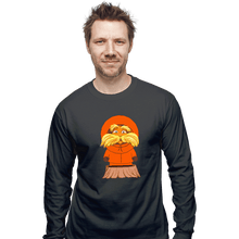 Load image into Gallery viewer, Shirts Long Sleeve Shirts, Unisex / Small / Charcoal Lorax Kenny
